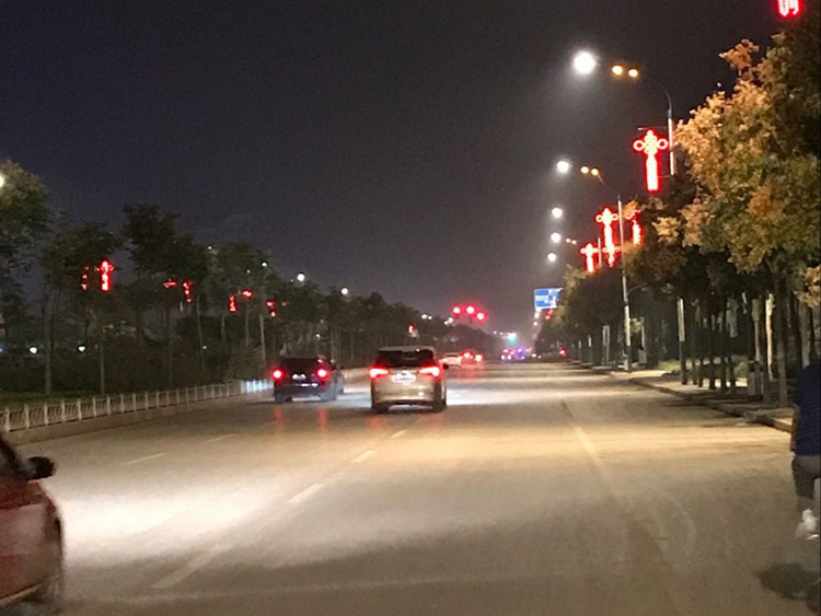 菏澤市鄆城縣水滸路、金河路照明改造